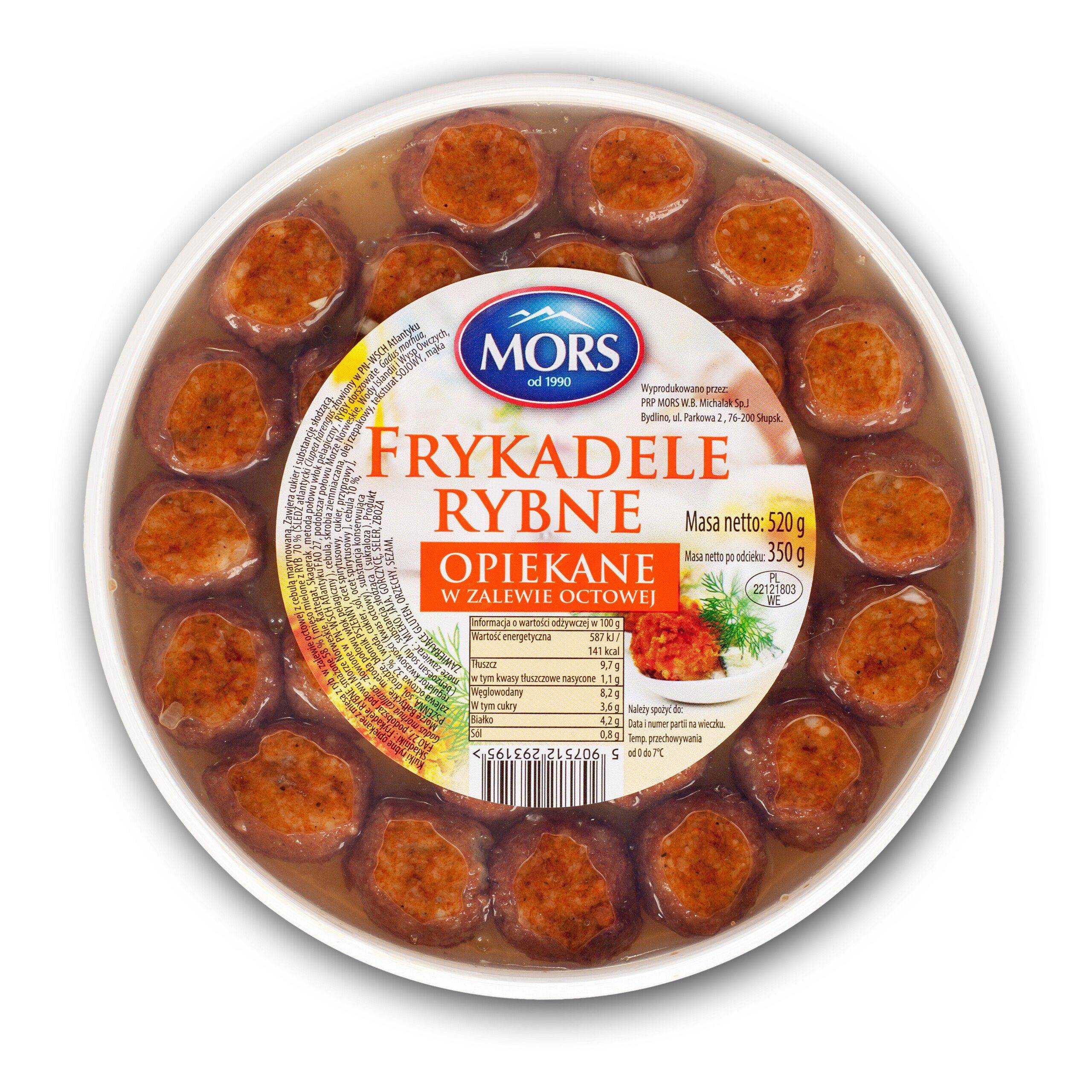 Frykadele opiekane w zalewie octowej 520g